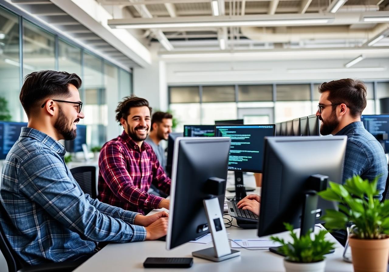 GJ Nexora Technologies collaborating on modern software and digital solutions